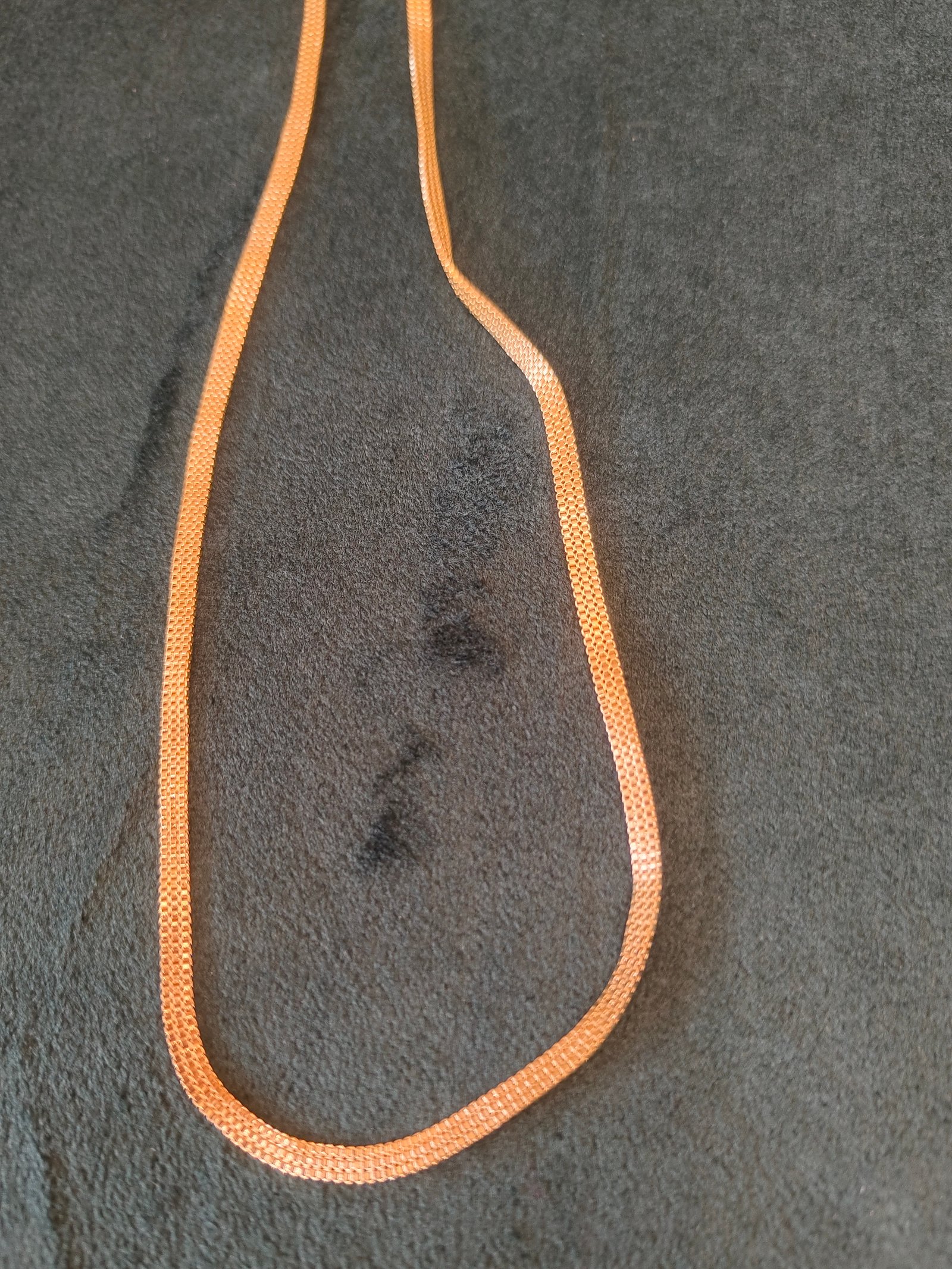 Flat Gleam Gold Chain