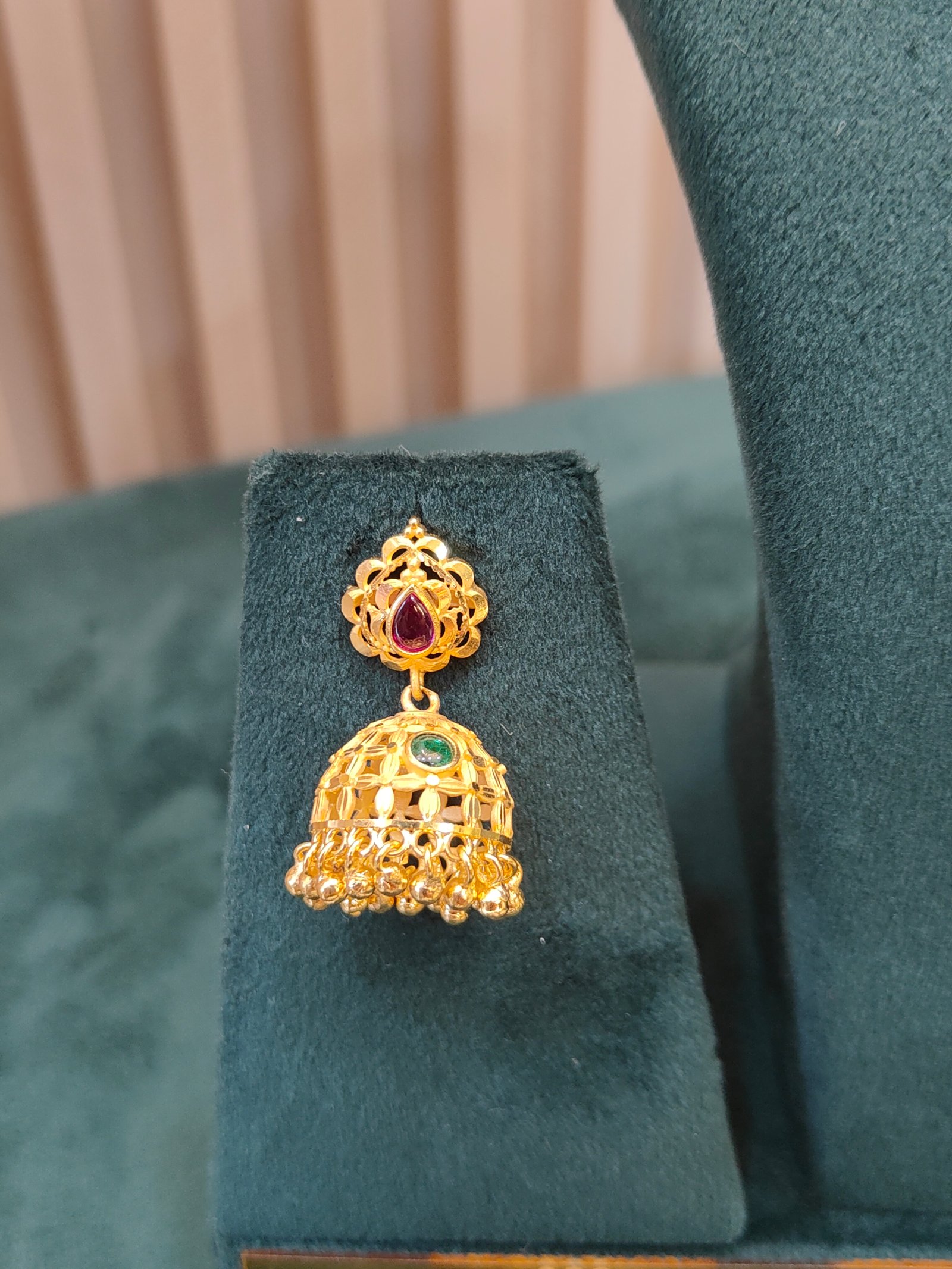 Heart Bloom Gold Necklace Set