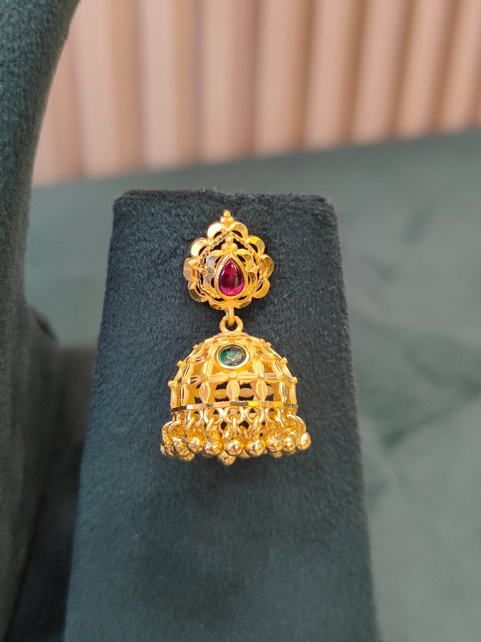 Heart Bloom Gold Necklace Set